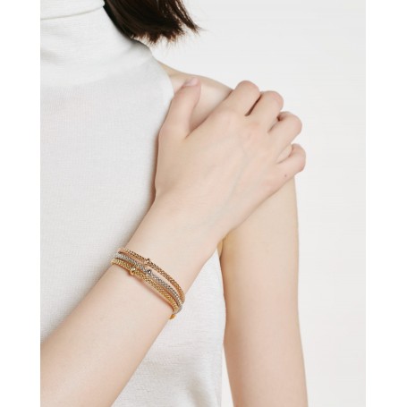 FOPE - COLLEZIONE PRIMA - BRACCIALE FLEX'IT CON BRILLANTE BIANCO