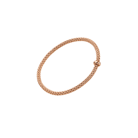 FOPE - COLLEZIONE PRIMA - BRACCIALE FLEX'IT CON BRILLANTE BIANCO