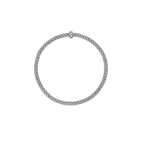 FOPE - COLLEZIONE PRIMA - BRACCIALE FLEX'IT CON BRILLANTE BIANCO