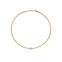 FOPE - COLLEZIONE EKA - COLLANA CON DIAMANTI INCASTONATI A ROMBO