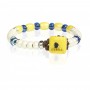 GERBA - COLLEZIONE BABY SILVER - BRACCIALE IN ARGENTO 925, RONDELLE IN CERAMICA