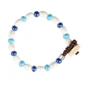 GERBA - COLLEZIONE BABY SILVER - BRACCIALE IN ARGENTO 925, RONDELLE IN CERAMICA