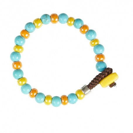 GERBA - COLLEZIONE BABY SILVER - BRACCIALE IN ARGENTO 925, RONDELLE IN CERAMICA