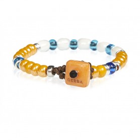 GERBA - COLLEZIONE BABY SILVER - BRACCIALE IN ARGENTO 925, RONDELLE IN CERAMICA