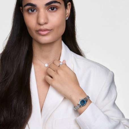 DANIEL WELLINGTON - OROLOGIO OPHELIA MINI ARCTIC SILVER