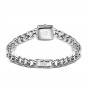 DANIEL WELLINGTON - OROLOGIO JOLIE CHAIN SILVER