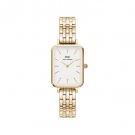 DANIEL WELLINGTON - OROLOGIO QUADRO 5-LINK EVERGOLD