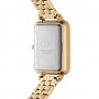 DANIEL WELLINGTON - OROLOGIO QUADRO 5-LINK EVERGOLD