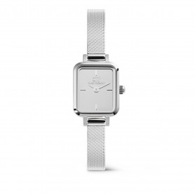 DANIEL WELLINGTON - OROLOGIO QUADRO MINI REFLECTION SILVER