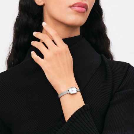 DANIEL WELLINGTON - OROLOGIO QUADRO MINI STERLING