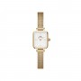 DANIEL WELLINGTON - OROLOGIO QUADRO MINI EVERGOLD - 15.4X18.2MM