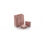 AMEN - ANELLO REGOLABILE PRINCESS CON ZIRCONI RUBINO E BIANCHI