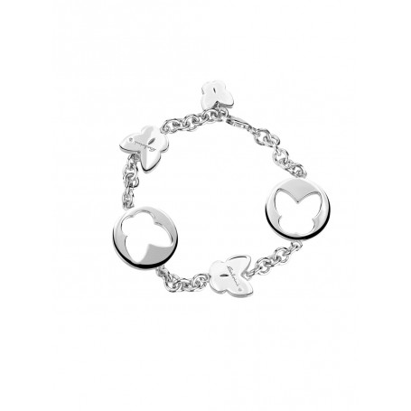 SALVINI - PROMENADE - Bracciale argento farfalla brill.
