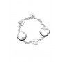 SALVINI - PROMENADE - Bracciale argento farfalla brill.