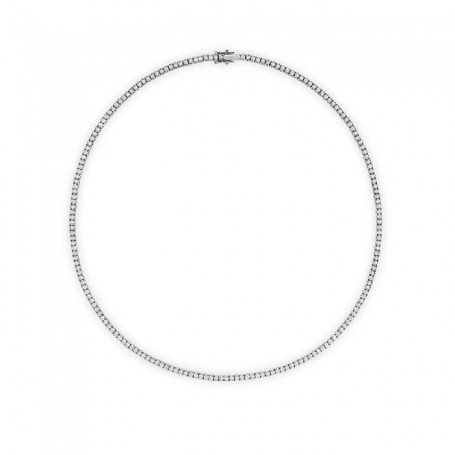SALVINI - BATTITO - Collana tennis brill.(190x0,02ct.)cm.42