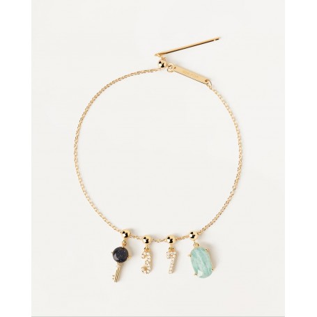 PDPAOLA - BRACCIALE A CATENA CON CHARM