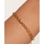 PDPAOLA - BRACCIALE A CATENA CON LETTERA A