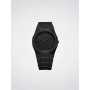 D1 MILANO - OROLOGIO IN POLICARBONATO MONOCROMATO NERO - 40,5MM