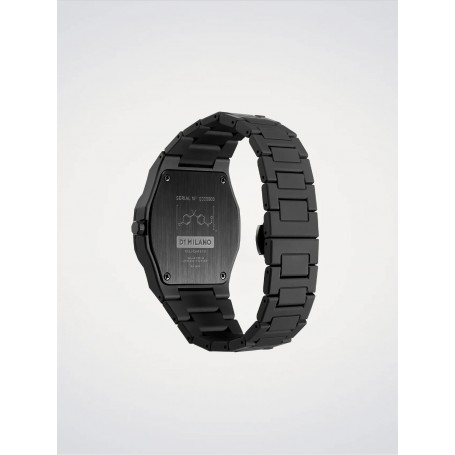 D1 MILANO - OROLOGIO IN POLICARBONATO CON ESTERNI SOFT-TOUCH - 40,5MM