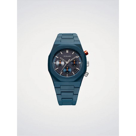 D1 MILANO - OROLOGIO IN POLICARBONATO NEPTUNE BLUE - 40,5MM