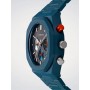 D1 MILANO - OROLOGIO IN POLICARBONATO NEPTUNE BLUE - 40,5MM