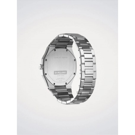 D1 MILANO - OROLOGIO IN ACCIAIO ULTRA THIN LINEN - 40MM