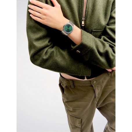 D1 MILANO - OROLOGIO IN ACCIAIO ULTRA THIN SCARABEO - 40MM