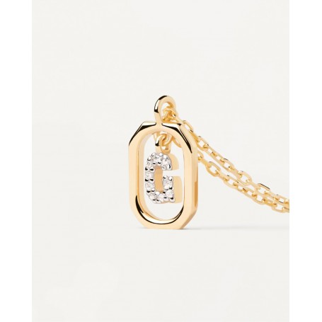 PDPAOLA - COLLANA CON LETTERA G MINI