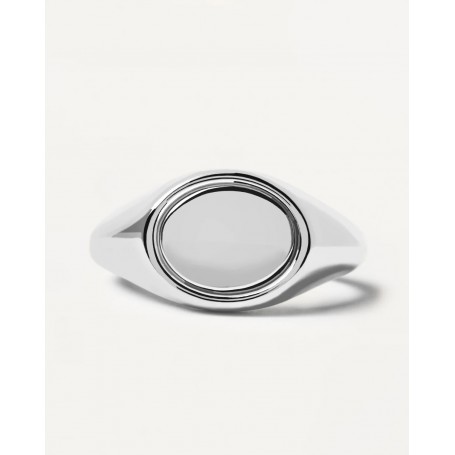 PDPAOLA - ANELLO A SIGILLO IN ARGENTO
