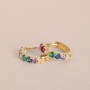 STROILI - ORECCHINI A CERCHIO TOUJOURS ORO GIALLO CUBIC ZIRCONIA