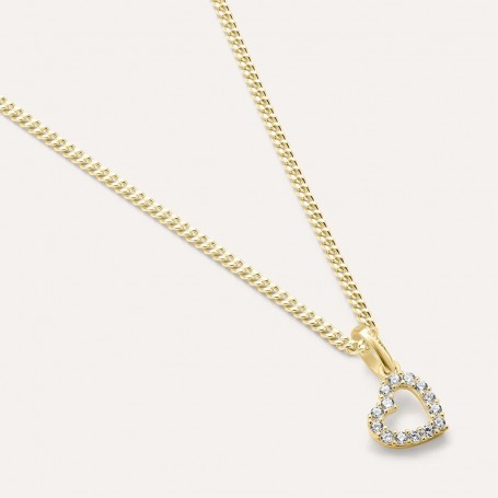 STROILI - PENDENTE POEME ORO GIALLO CUBIC ZIRCONIA