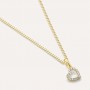 STROILI - PENDENTE POEME ORO GIALLO CUBIC ZIRCONIA