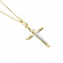 STROILI - PENDENTE HOLY ORO BICOLORE