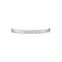 STROILI - ANELLO RIVIERE CLAIRE ORO BIANCO CUBIC ZIRCONIA
