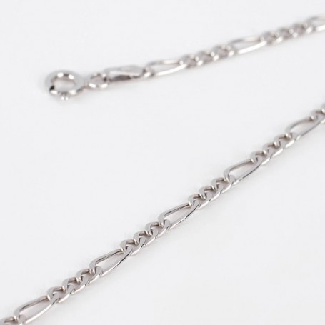 STROILI - BRACCIALE CATENA L'HOMME OR ORO BIANCO