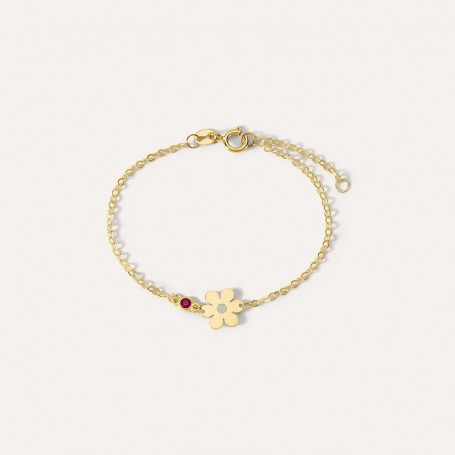 STROILI - BRACCIALE MON PETIT ORO GIALLO CUBIC ZIRCONIA