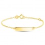 STROILI - BRACCIALE CON TARGHETTA HOLY ORO GIALLO