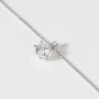 STROILI - COLLANA PUNTO LUCE CLAIRE ORO BIANCO CUBIC ZIRCONIA