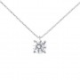 STROILI - COLLANA PUNTO LUCE CLAIRE ORO BIANCO CUBIC ZIRCONIA