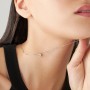 STROILI - COLLANA PUNTO LUCE CLAIRE ORO BIANCO CUBIC ZIRCONIA