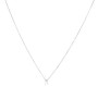 STROILI - COLLANA PUNTO LUCE CLAIRE ORO BIANCO CUBIC ZIRCONIA