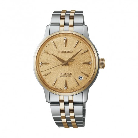 SEIKO - COLLEZIONE PRESAGE COCKTAIL - AUTOMATICO 3 SFERE DATA - 34MM