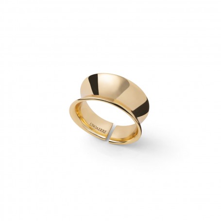 UNOAERRE - ANELLO A FASCIA DORATO