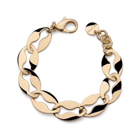 UNOAERRE - BRACCIALE MAGLIA MARINA DORATO