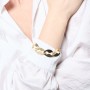 UNOAERRE - BRACCIALE MAGLIA MARINA DORATO