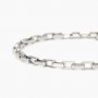 MABINA - COLLEZIONE EVERY DAY - BRACCIALE IN ARGENTO CON CATENA ALLUNGATA