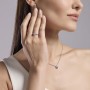 MABINA - COLLEZIONE LOVE AFFAIR - ORECCHINI CON ACQUAMARINA SINTETICA TAGLIO CUORE