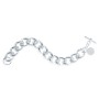 UNOAERRE - BRACCIALE IN BRONZO ARGENTATO