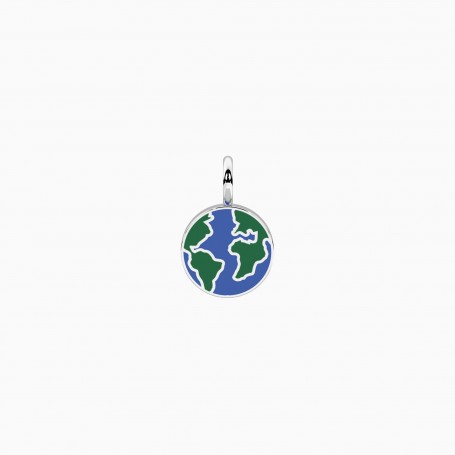 KIDULT - COLLEZIONE WORLD - CIONDOLO A FORMA DI MAPPAMONDO