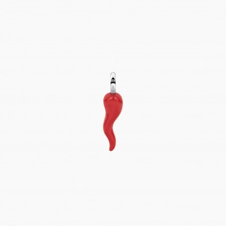KIDULT - COLLEZIONE SCACCIAGUAI - CIONDOLO A FORMA DI CORNETTO ROSSO
